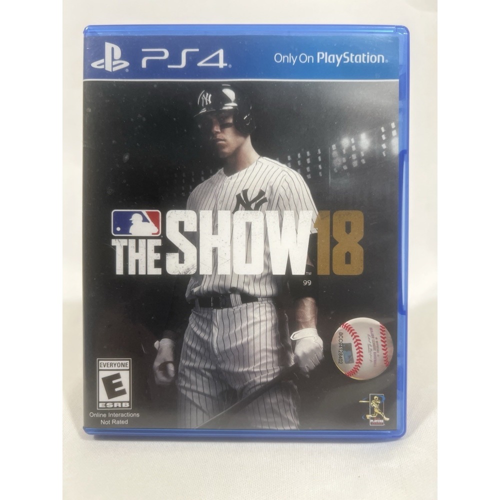 MLB The Show 18 PS4 Baseball Video Game PlayStation 4 Complete Tested‎